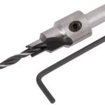 Сверло 4мм с зенкером 6,5мм для мебельных стяжек 5х50 36429