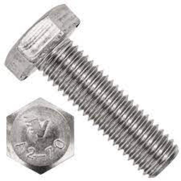 Болт 6х25х25х1 DIN 933 ГОСТ 7805-70 ISO 4017 шестигранный нержавеющая сталь А2